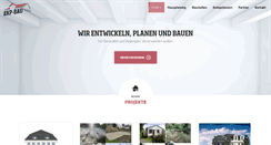 Desktop Screenshot of ekp-bau.de